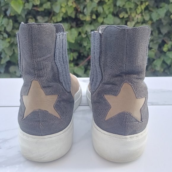 Lorena Antoniazzi Chelsea Style Sneakers Size 36 Tan/Black/Gray MSRP $687 - Picture 7 of 10